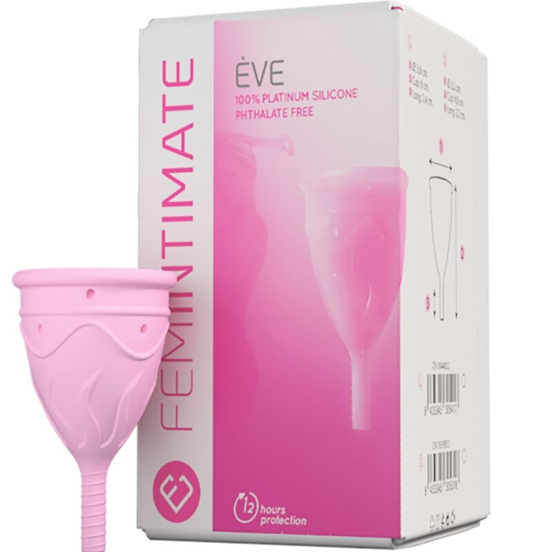 FEMINTIMATE - COUPE MENSTRUELLE EN SILICONE EVE - TAILLE L