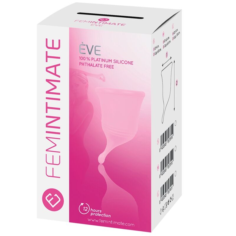 FEMINTIMATE - EVE NEW COUPE MENSTRUELLE EN SILICONE - TAILLE M