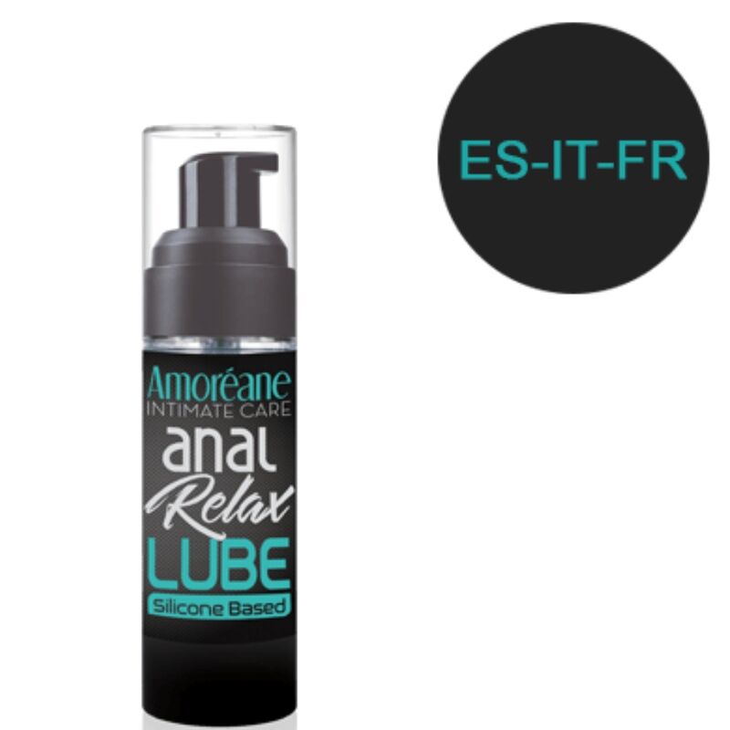 AMOREANE - LUBRIFIANT ANAL À BASE DE SILICONE 30 ML ES/IT/FR