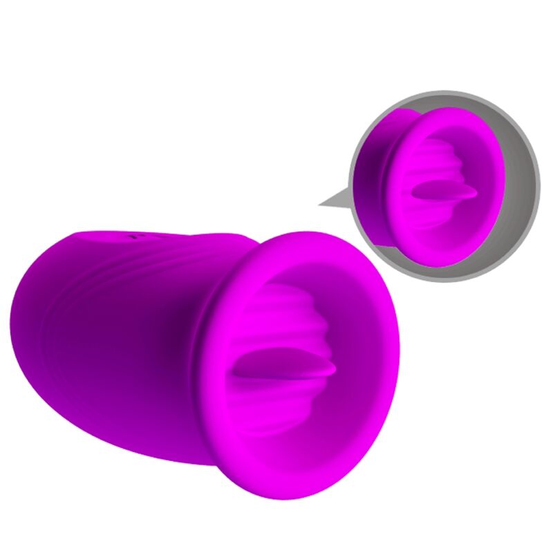 PRETTY LOVE - VIBRATEUR RECHARGEABLE DAISY DUAL EGG VIOLET