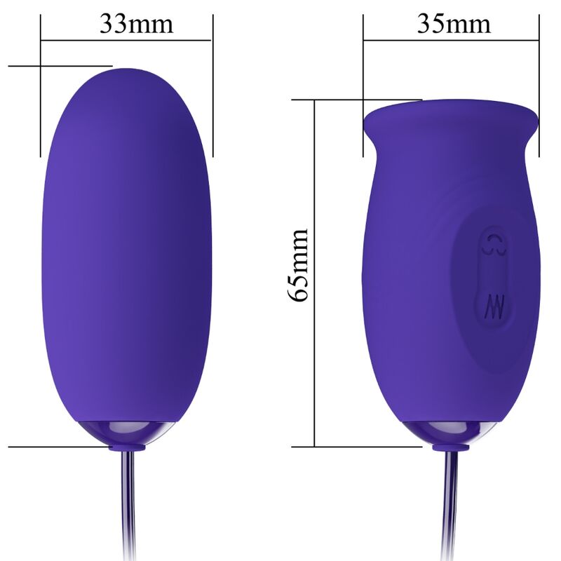 PRETTY LOVE - STIMULATEUR VIBRATEUR RECHARGEABLE DAISY YOUTH VIOLET