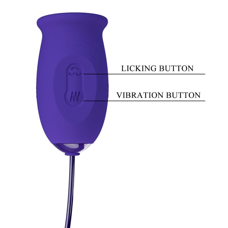 PRETTY LOVE - STIMULATEUR VIBRATEUR RECHARGEABLE DAISY YOUTH VIOLET