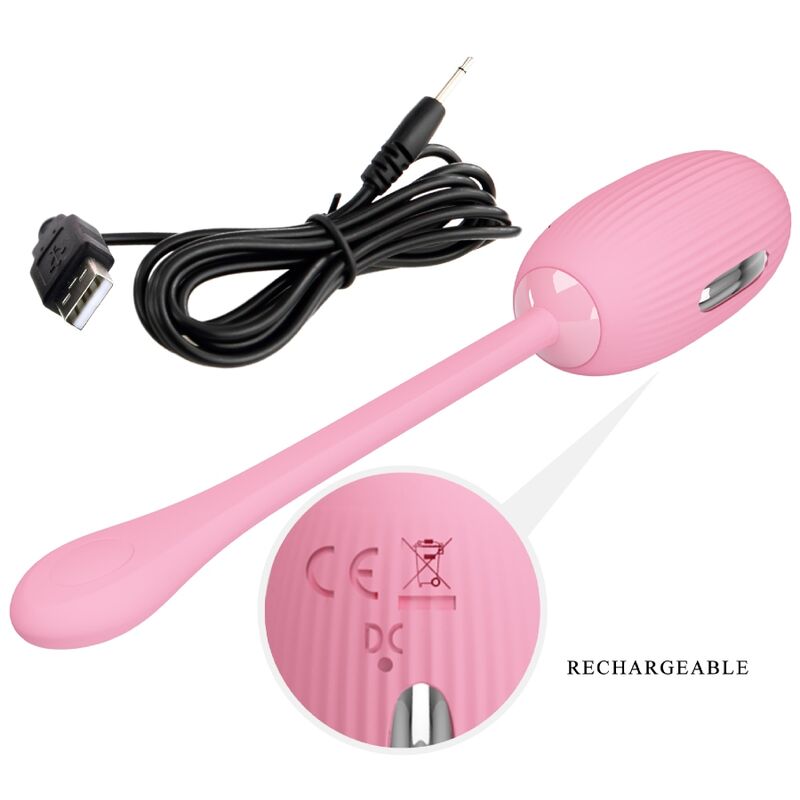 PRETTY LOVE - ŒUF VIBRANT RECHARGEABLE ROSE DOREEN