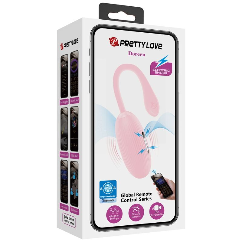 PRETTY LOVE - ŒUF VIBRANT RECHARGEABLE ROSE DOREEN