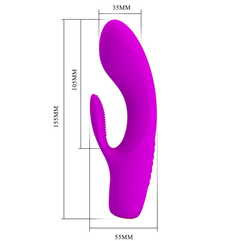 PRETTY LOVE - VIBRATEUR RECHARGEABLE TIM VIOLET