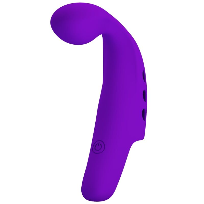 PRETTY LOVE - VIBRATEUR  DOIGT RECHARGEABLE GORGON VIOLET