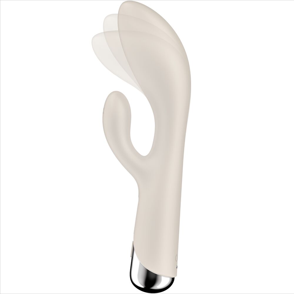 SATISFYER - SPINNING RABBIT 1 CLITORIS ET STIMULATION DU POINT G ROUGE