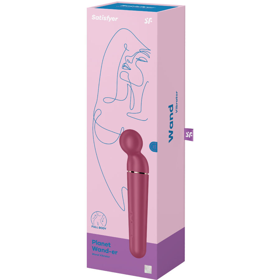 SATISFYER - PLANET WAND-ER VIBRATEUR MASSAGER BAIE