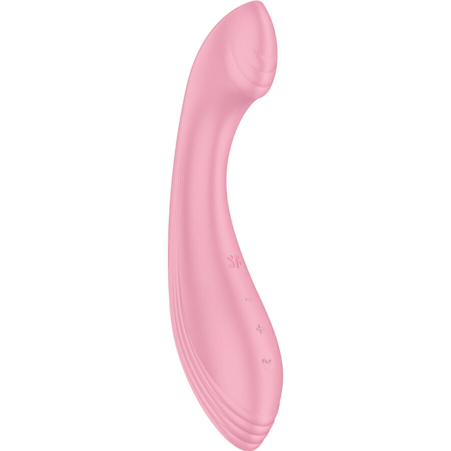 SATISFYER - STIMULATEUR VIBRATEUR G-FORCE G-SPOT ROSE