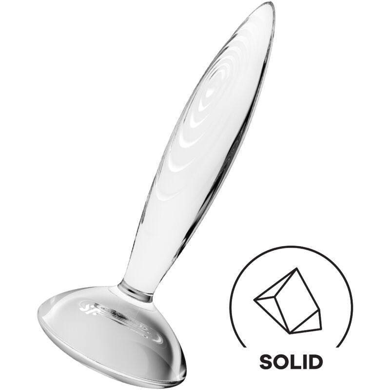 SATISFYER - PLUG ANAL EN CRISTAL ÉTINCELANT