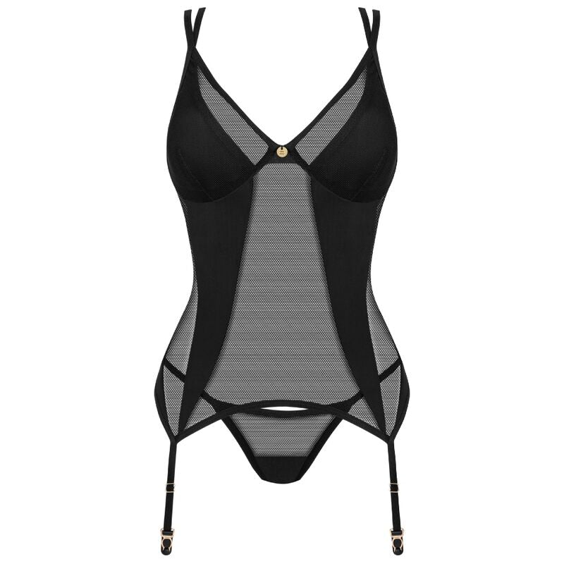 OBSESSIVE - CORSET ET STRING NESARI XS/S