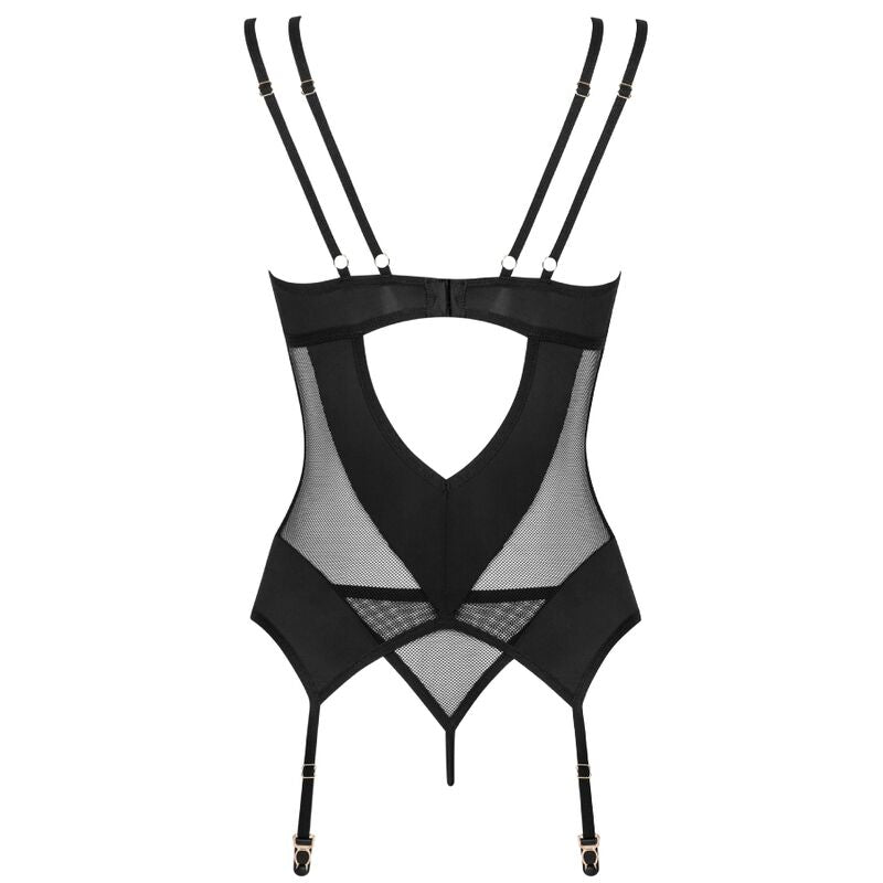 OBSESSIVE - CORSET ET STRING NESARI XS/S