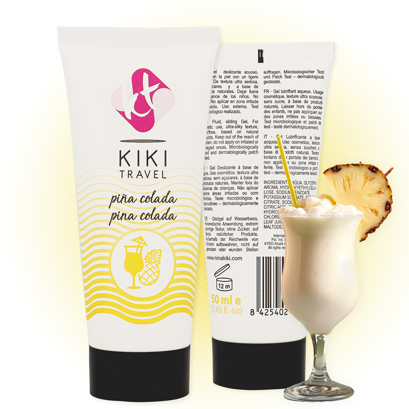 KIKÍ TRAVEL - PINA COLADA LUBRIFIANT 50 ML