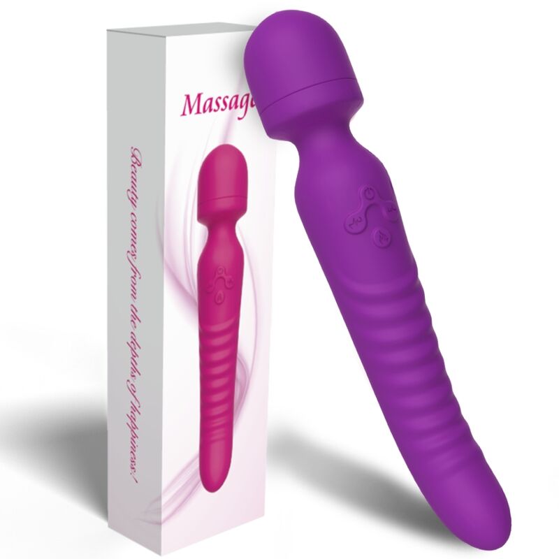 ARMONY - MISSION MASSAGER & VIBRATEUR EFFET CHALEUR VIOLET