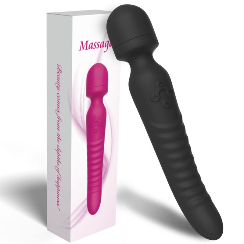 ARMONY - MISSION MASSAGER & VIBRATEUR EFFET CHALEUR NOIR