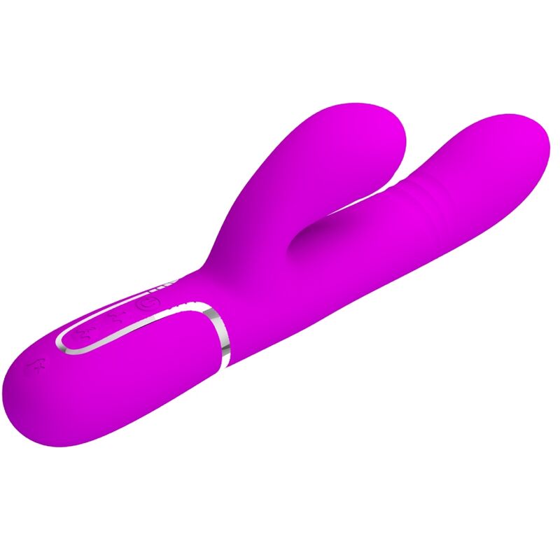 PRETTY LOVE - VIBRATEUR MULTIFONCTION POINT G FUCHSIA