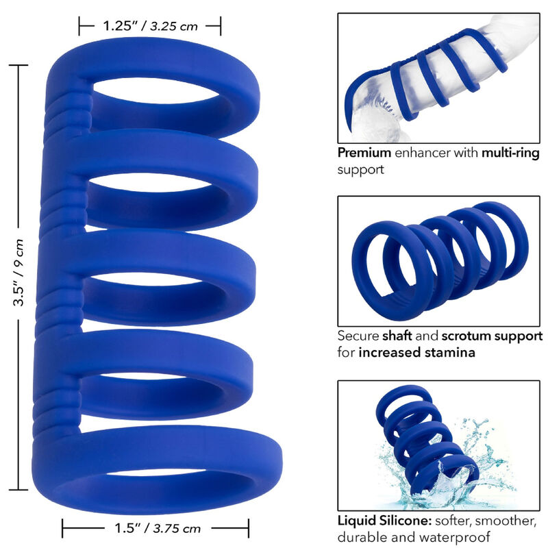 CALEXOTICS - AMIRAL XTREME CAGE BLEU