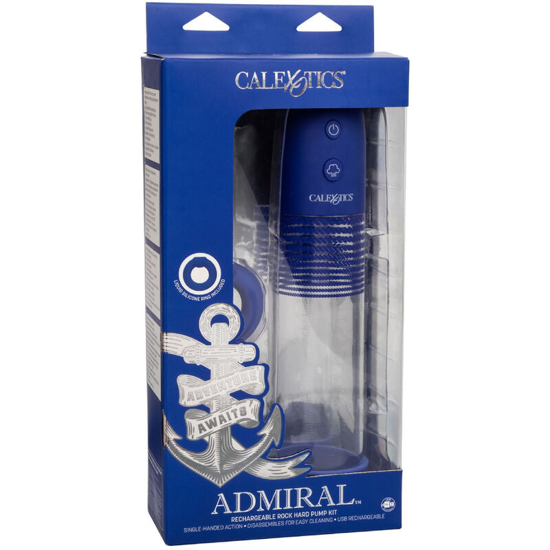 CALEXOTICS - KIT ADMIRAL POMPE DE MONTAGE RECHARGEABLE