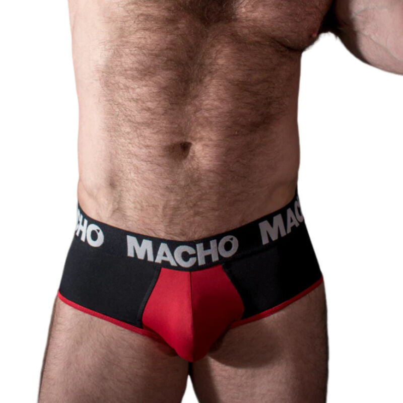 MACHO - MS26N SLIP NOIR/ROUGE S