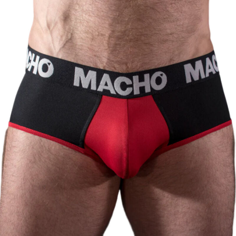 MACHO - MS26N SLIP NOIR/ROUGE S