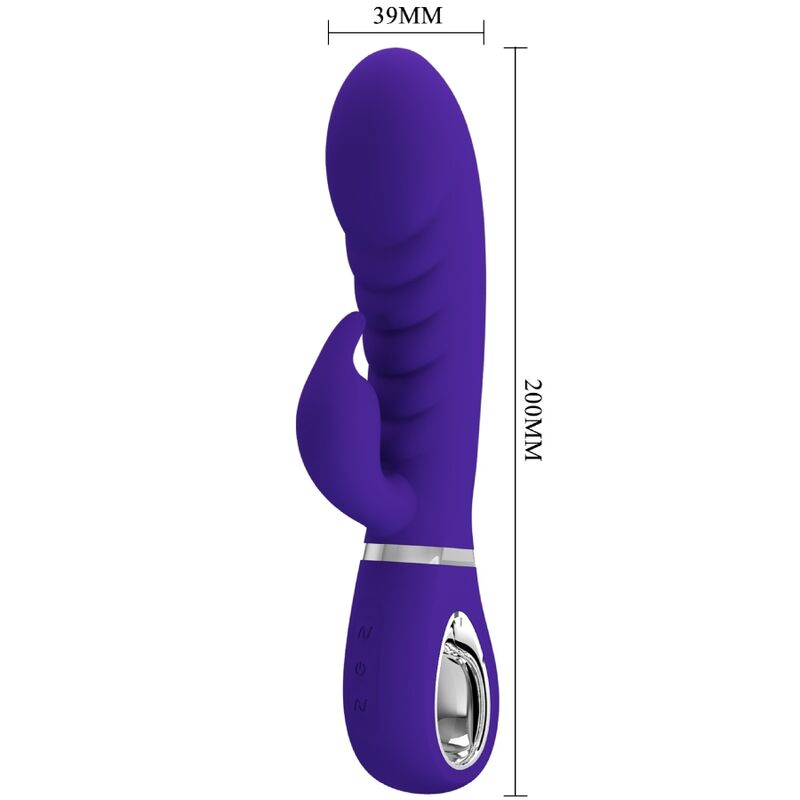 PRETTY LOVE - VIBRATEUR MULTIFONCTION G-SPOT PRESCOTT VIOLET