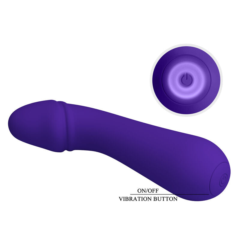 PRETTY LOVE - VIBRATEUR RECHARGEABLE CETUS VIOLET