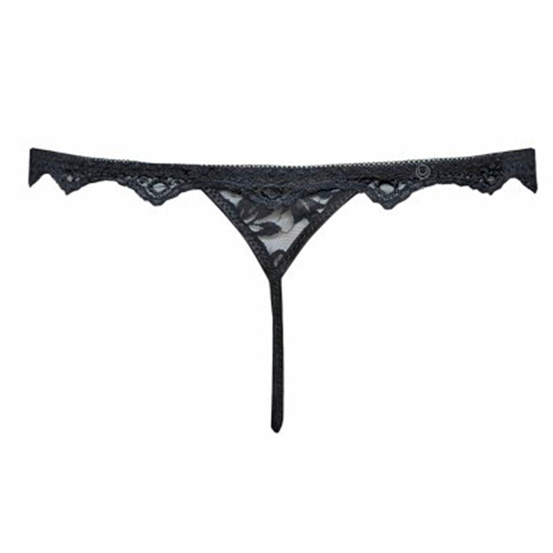 MODA LIVCO CORSETTI - BELITA LC 90231 SUJETADOR + BRAGA + LIGA NEGRO S/M