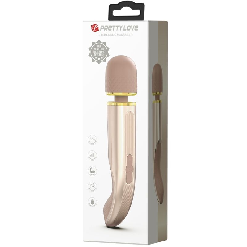 PRETTY LOVE - MASSEUR 7 MODES DE VIBRATION CHAMPAGNE