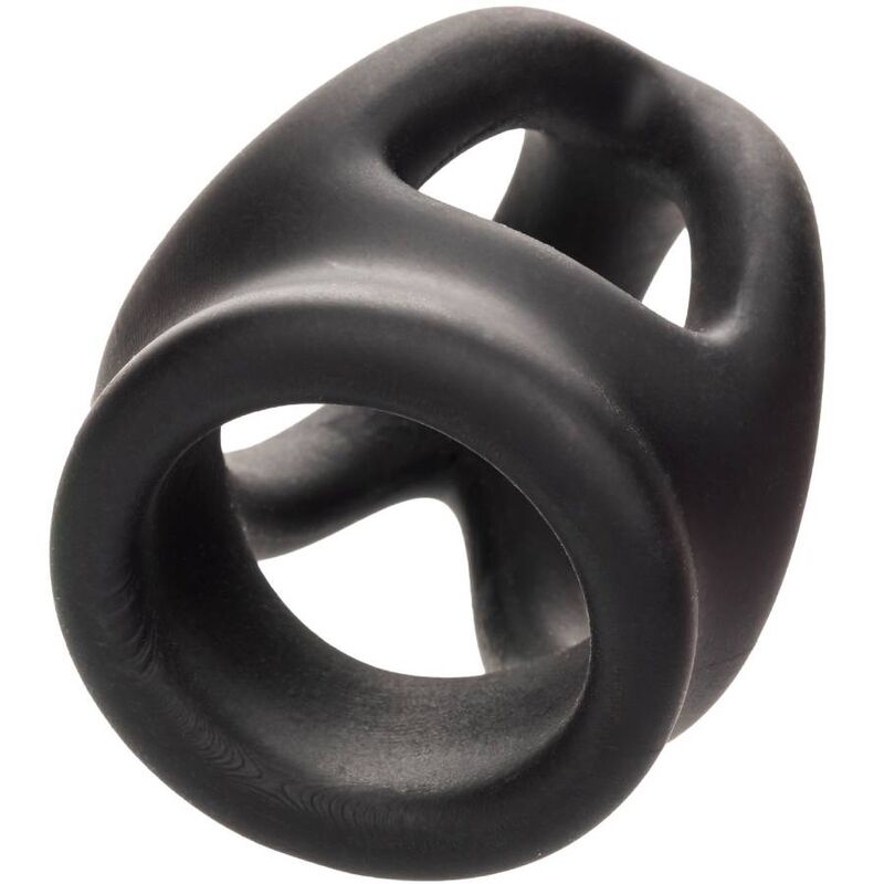 CALEXOTICS - ALPHA BAGUE DUAL CAGE NOIR