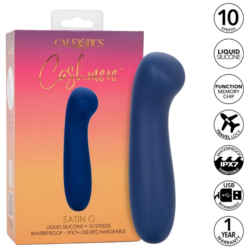 CALEXOTICS - CACHEMIRE SATIN G BLEU