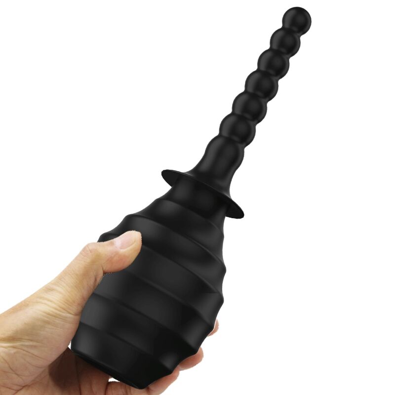 MR PLAY - POTENTE VIBRADOR CON CONTROL REMOTO PLUG ANAL NEGRO