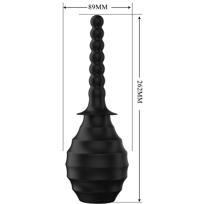 MR PLAY - POTENTE VIBRADOR CON CONTROL REMOTO PLUG ANAL NEGRO