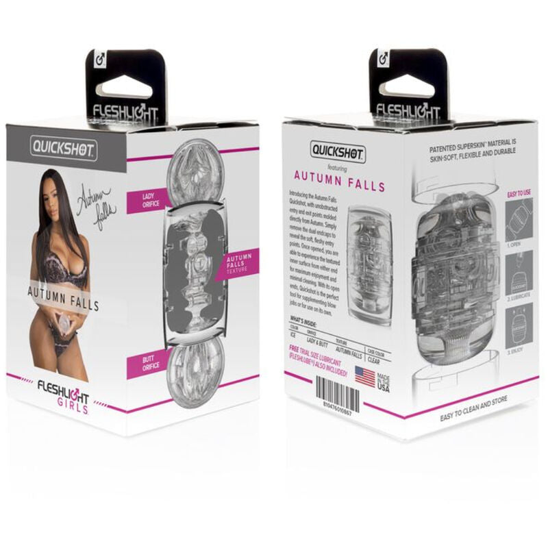 FLESHLIGHT - MASTURBATEUR DOUBLE QUICKSHOT AUTOMNE FALLS