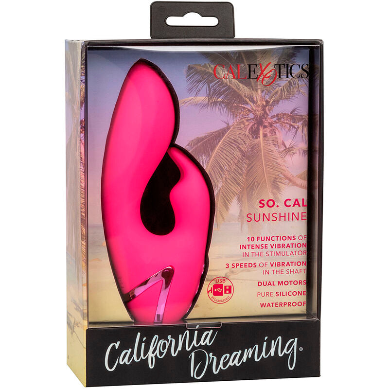 CALEXÓTICAS - SO. VIBRADOR CAL SUNSHINE RABBIT FUCSIA DE CALIFORNIA DREAMING