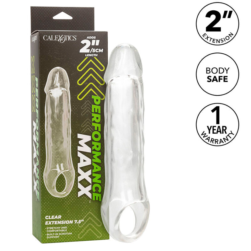 CALEXOTICS - EXTENSION PERFORMANCE MAXX CLEAR 7,5 TRANSPARENT