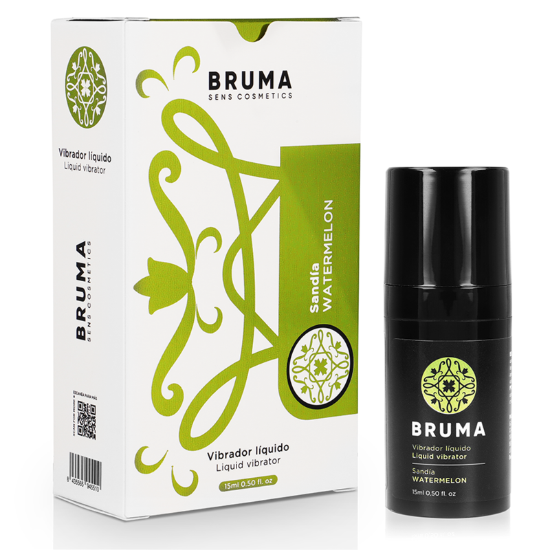 BRUMA - VIBRATEUR LIQUIDE ULTRA GLISSANT Pastèque 15 ML