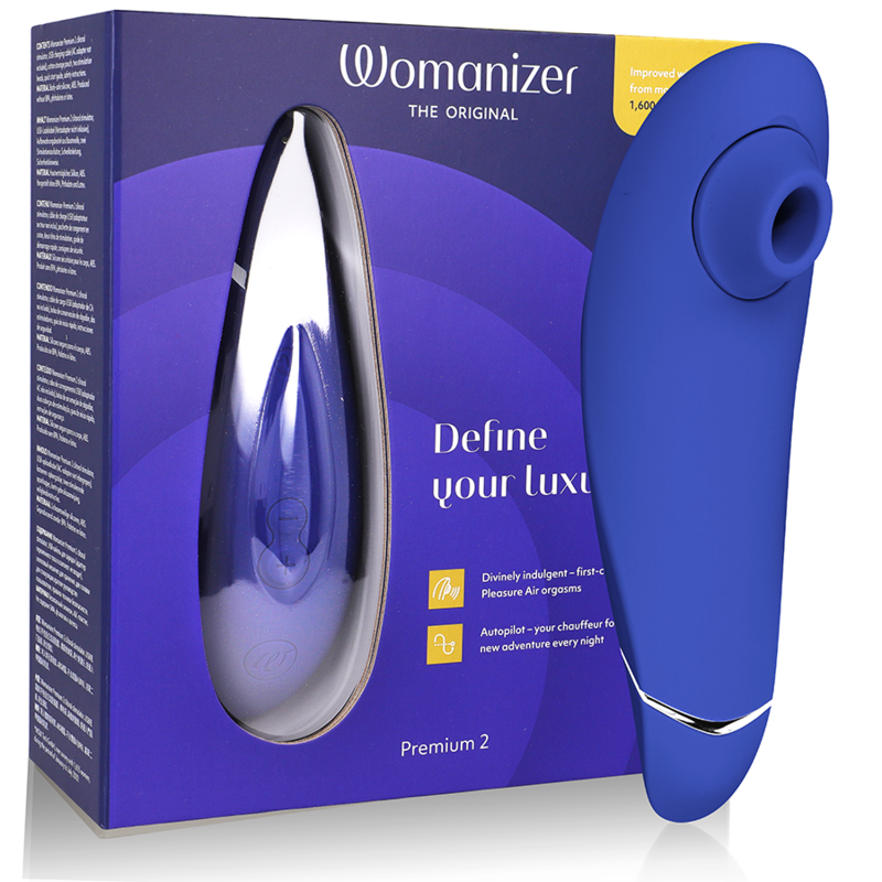 WOMANIZER - STIMULATEUR CLITORAL PREMIUM 2 BLUEBERRY