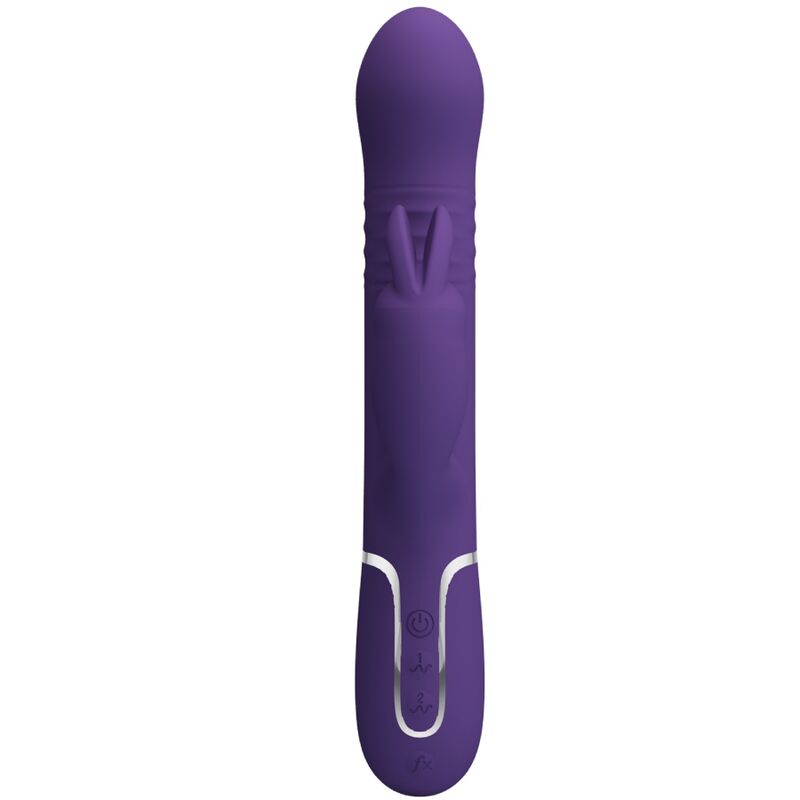 PRETTY LOVE - COALE VIBRATEUR RABBIT 4 EN 1 VIOLET