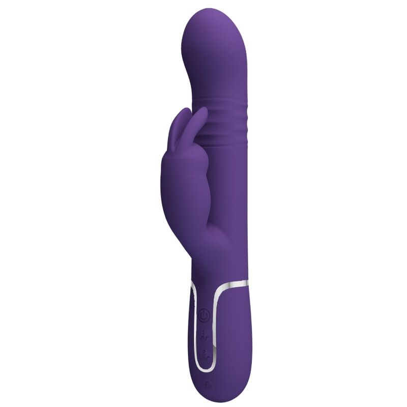 PRETTY LOVE - COALE VIBRATEUR RABBIT 4 EN 1 VIOLET