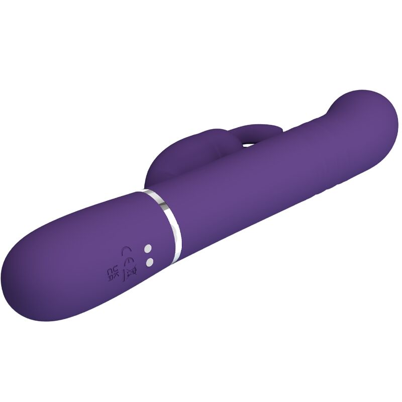 PRETTY LOVE - COALE VIBRATEUR RABBIT 4 EN 1 VIOLET