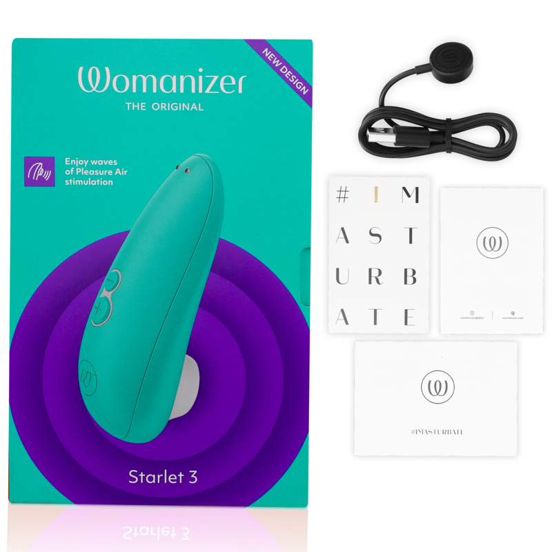 WOMANIZER - STIMULATEUR CLITORIDIEN STARLET 3 TURQUOISE