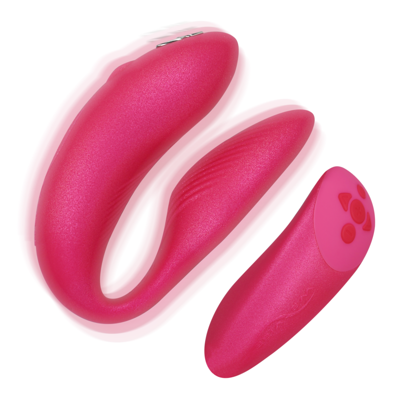 WE-VIBE - VIBRATEUR CHORUS POUR COUPLES AVEC COMMANDE DE SQUEEZE ROSE