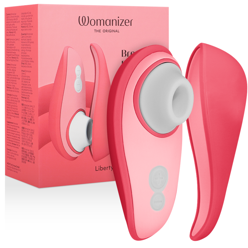 WOMANIZER - LIBERTY 2 STIMULATEUR &amp; VENTOUSE CLITORIS VERT CLAIR