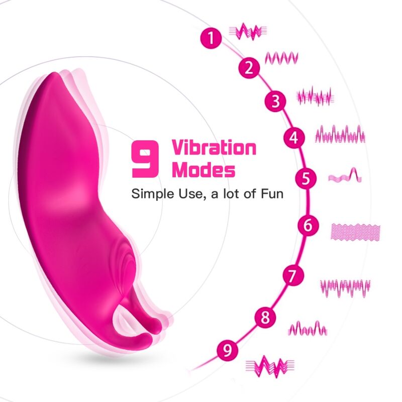 ARMONY - HONEYBEE WEARABLE PANTIES VIBRATEUR G-SPOT TÉLÉCOMMANDE FUCHSIA