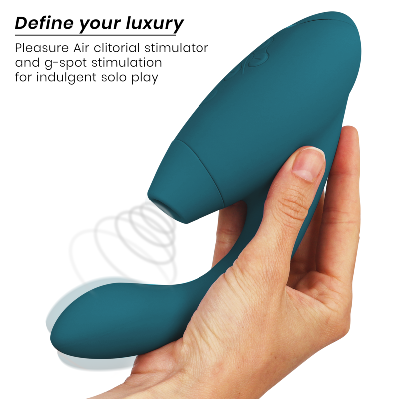 WOMANIZER - DUO 2 STIMULATEUR BLEU PÉTROLE