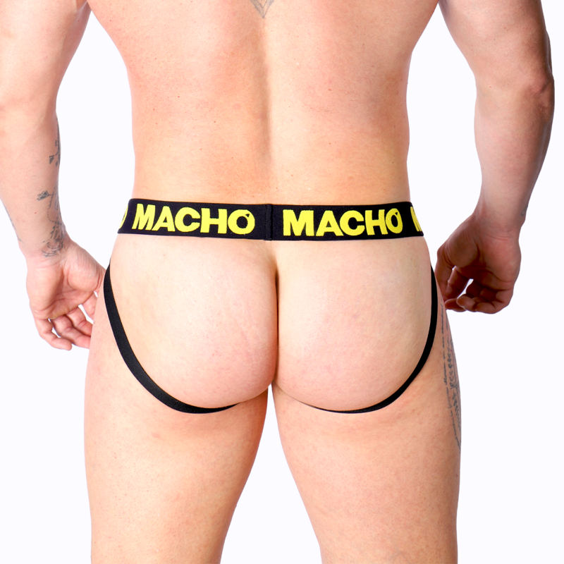 MACHO - MX25A JOCK LYCRA JAUNE S