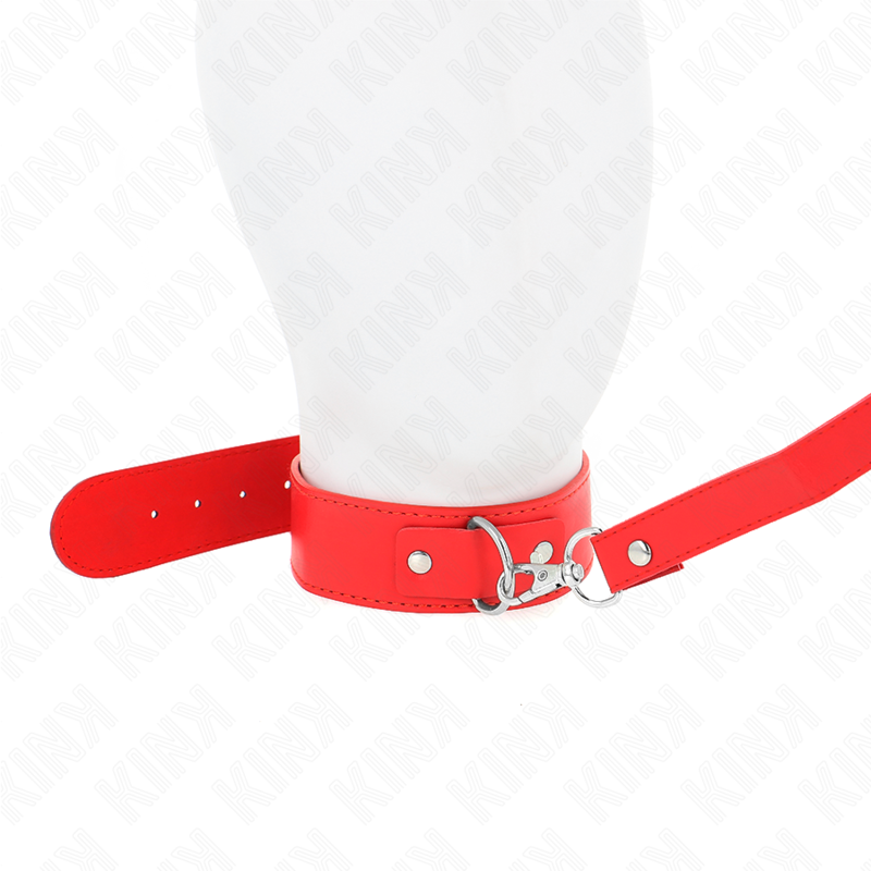 KINK - COLLIER AVEC CEINTURE 116 CM BRACELET ROJO AJUSTABLE 32-50 CM X 8 CM