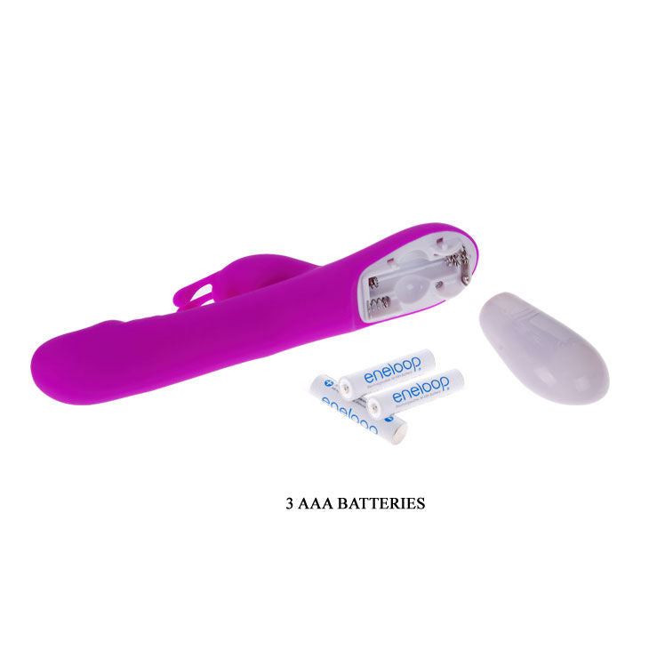 PRETTY LOVE - VIBRATEUR FLIRTATION ROBERT AVEC STIMULATEUR DE CLITORIS