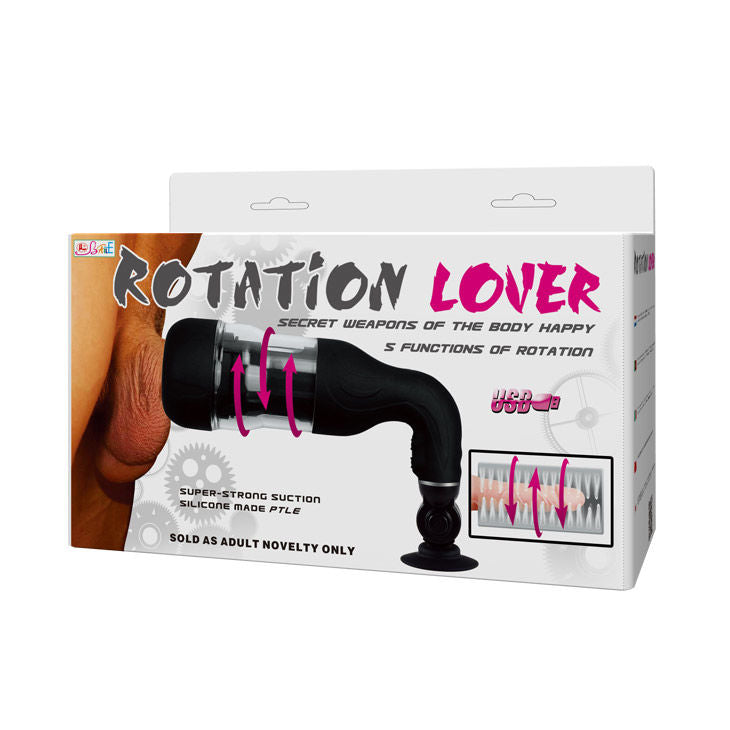 BAILE - MASTURBATEUR AUTOMATIQUE ROTATION LOVER AVEC SUPPORT