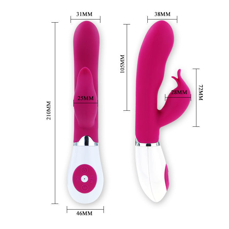 PRETTY LOVE - VIBRATEUR FLIRTATION AVEC STIMULATEUR FELIX